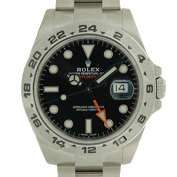 ロレックス　ROLEX　エクスプローラー2　Ref.216570　ブラック　未使用品