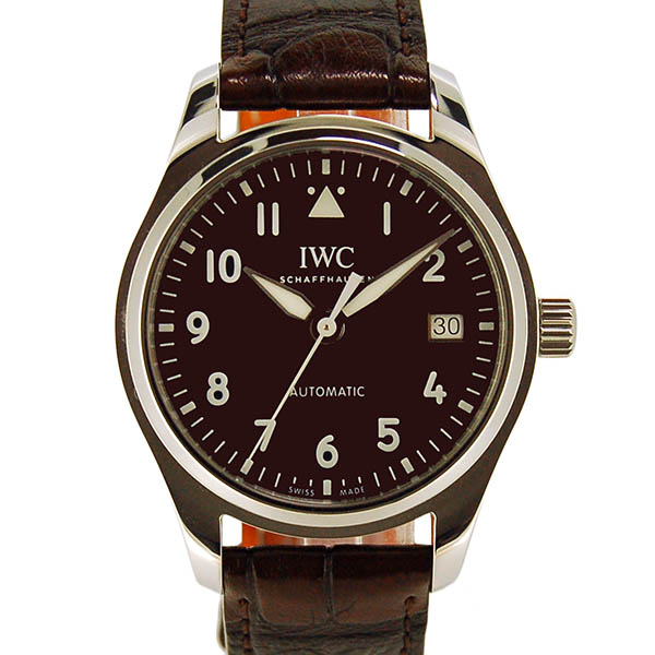 IWC　パイロットウォッチ　オートマティック　36　IW324009　ブラウン　USED　中古