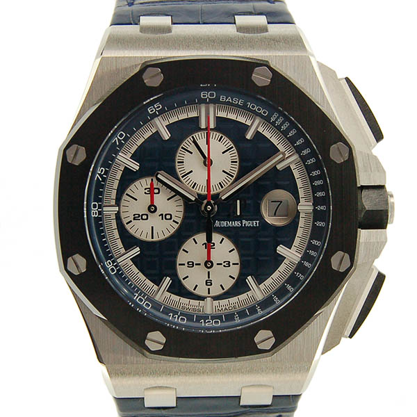 オーデマ・ピゲ　AUDEMARS PIGUET　ロイヤルオーク　オフショア　クロノグラフ　26401PO.OO.A018CR.01　プラチナ　USED　中古
