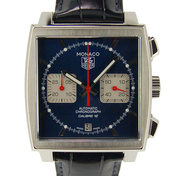 タグホイヤー　TAG HEUER　モナコ　スティーブマックイーン　CAW2111.FC6183　自動巻　キャリバー12　バックスケルトン　USED　中古