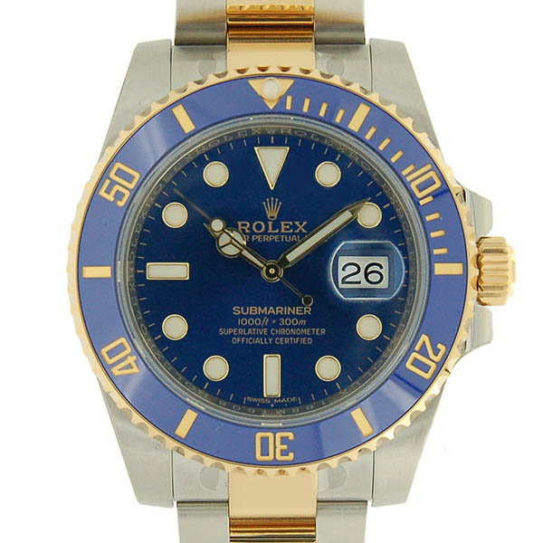 ロレックス　ROLEX　サブマリーナ　コンビ　Ref.116613LB　ブルー　SS×YG　ランダム番　未使用品
