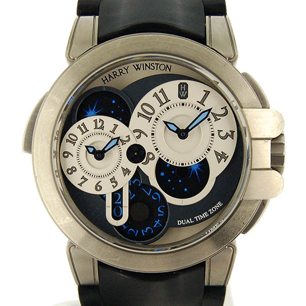 ハリーウィンストン　HARRY WINSTON　オーシャン　プロジェクトZ4　デュアルタイム　400/MATZ44Z　世界100本限定　USED　中古