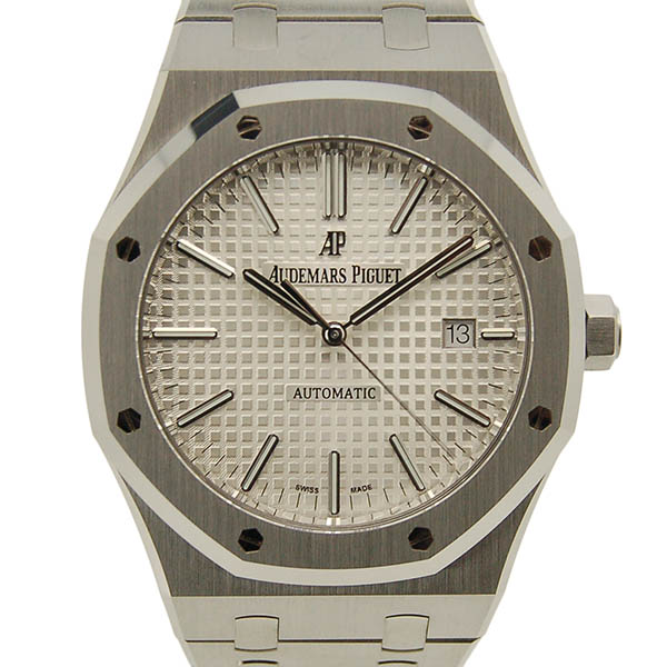 オーデマ・ピゲ　AUDEMARS PIGUET　ロイヤルオーク　15400ST.OO.1220ST.02　41mm　シルバー　未使用品