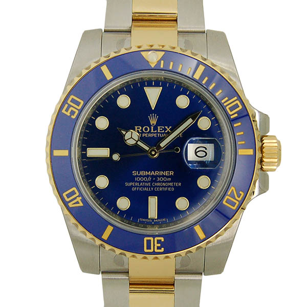 ロレックス　ROLEX　サブマリーナ　コンビ　Ref.116613LB　ブルー　SS×YG　ランダム番　未使用品