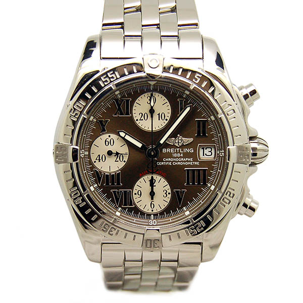 ブライトリング　BREITLING　クロノコックピット　A152Q20PA　A13358　ブラウンローマ　39mm　USED　中古