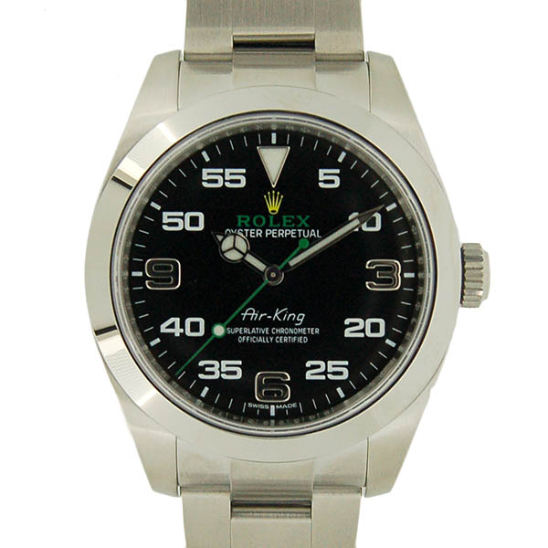 ロレックス　ROLEX　エアキング　Ref.116900　ブラック　40mm　国内正規物　未使用品