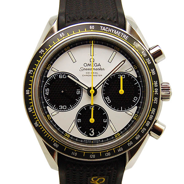 オメガ　OMEGA　スピードマスターレーシング　326.32.40.50.04.001　ラバーベルト　40mm　自動巻　USED　中古