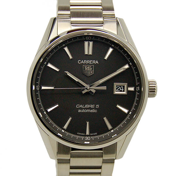 タグホイヤー　TAG HEUER　カレラ　キャリバー5　WAR211A.BA0782　SS　ブラック　39mm　未使用品