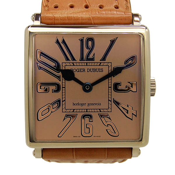 ロジェ・デュブイ　ROGER DUBUIS　ゴールデンスクエア　G43　世界28本限定　ホワイトゴールド　USED　中古