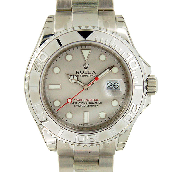 ロレックス　ROLEX　ヨットマスター　ロレジウム　Ref.16622　プラチナベゼル　M番ルーレット　未使用品
