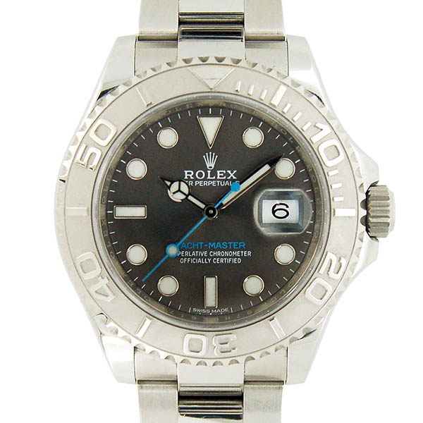 ロレックス　ROLEX　ヨットマスター　ダークロジウム　116622　40mm　国内正規品　USED　中古