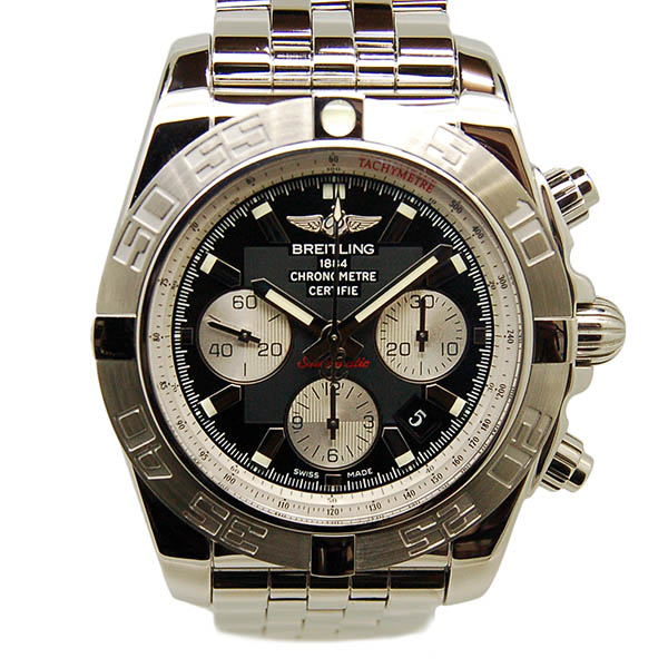 ブライトリング　BREITLING　クロノマット44　A012B67PA　オニキスブラック　SS　44mm　USED　中古