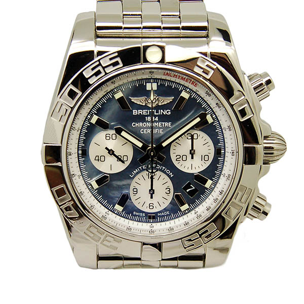 ブライトリング　BREITLING　クロノマット44　A011BWJPA　ブラック×ホワイトシェル　SS　44mm　日本400本限定　USED　中古