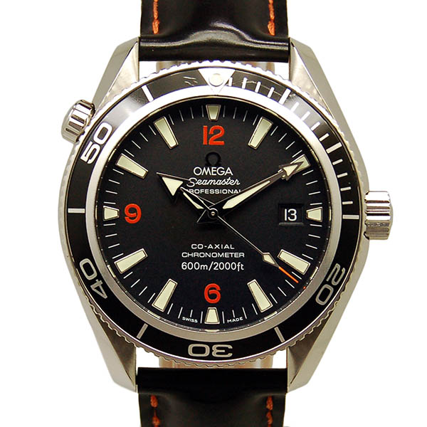 オメガ　OMEGA　シーマスタープラネットオーシャン　2901.51.82　ブラック　600M防水　42mm　ラバー　自動巻　USED　中古