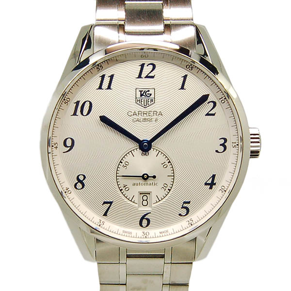 タグホイヤー　TAG HEUER　カレラ　ヘリテージ　キャリバー6　WAS2111.BA0732　SS　39mm　シルバー　自動巻　USED　中古