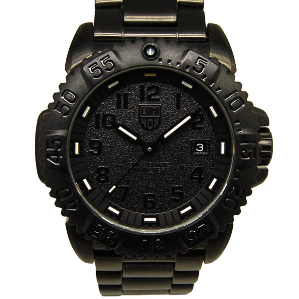 ルミノックス　LUMINOX　ネイビーシールズ　3152.BO　ブラック　44mm　PVD　USED　中古