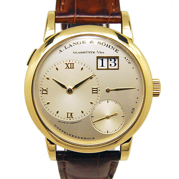 ランゲ＆ゾーネ　A.LANGE&SOHNE　ランゲ1　101.021　18KYG　シルバー　38mm　手巻き　USED　中古