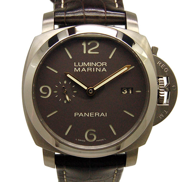 パネライ　PANERAI　ルミノール1950　3デイズ　PAM00351　44mm　チタン　革　USED　中古