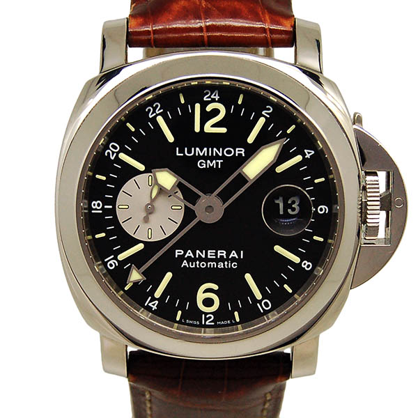 パネライ　PANERAI　ルミノールGMT　44mm　PAM00088　ブラック　USED　中古