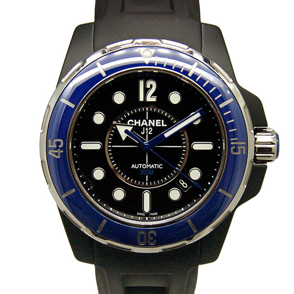 シャネル　CHANEL　J12　マリーン　42　H2559　ブラック　USED　中古