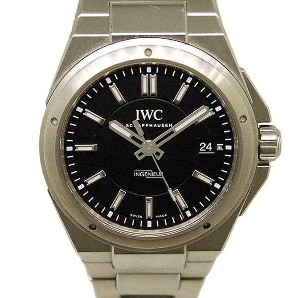 IWC　インジュニア　オートマティック　IW323902　40mm　SS　ブラック　USED　中古
