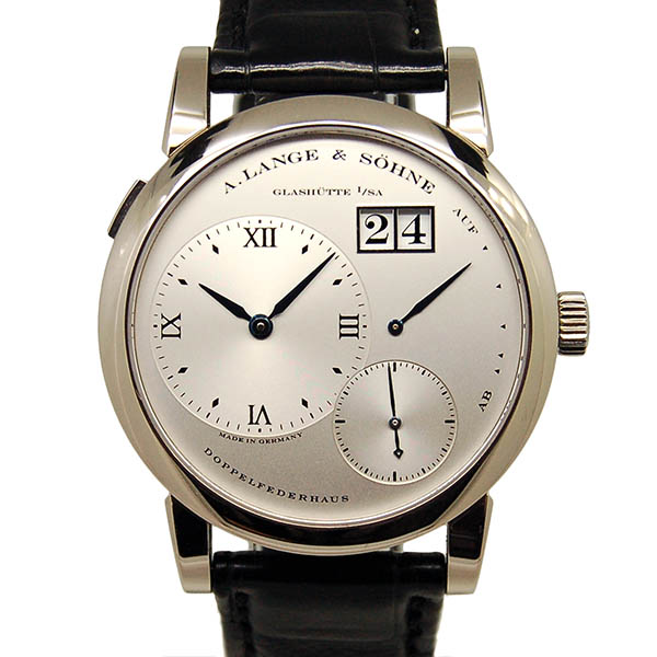 ランゲ＆ゾーネ　A.LANGE&SOHNE　ランゲ1　101.327X　18KWG　シルバー　38mm　手巻き　USED　中古