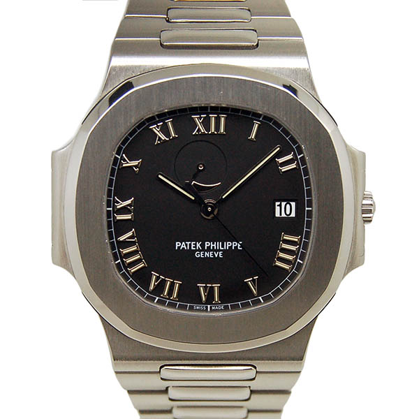 パテックフィリップ　PATEK PHILIPPE　ノーチラス　パワーリザーブ　3710/1A-001　SS　ブラック　USED　中古