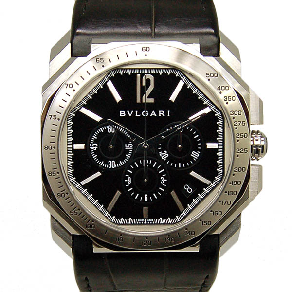 ブルガリ BVLGARI オクト ヴェロチッシモ タキメーター クロノグラフ 日本限定 BGO41BSLDCHTA SS USED 中古 ブルガリ BVLGARI オクト ヴェロチッシモ タキメーター クロノグラフ 日本限定 BGO41BSLDCHTA SS USED 中古