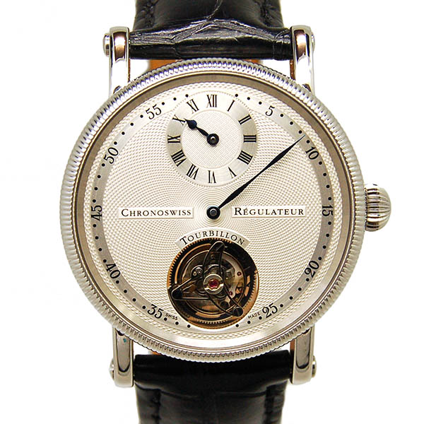 クロノスイス　CHRONOSWISS　レギュレーター　トゥールビヨン　CH3123　手巻き　USED　中古