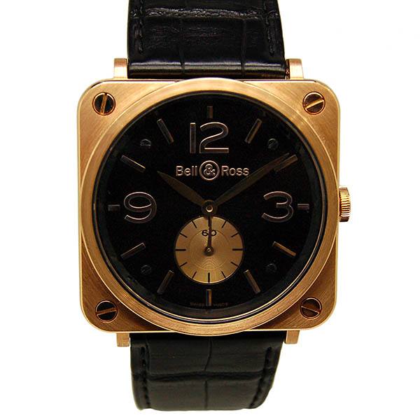 ベル＆ロス　BELL＆ROSS　BRS-70-R　ゴールドメカニカル　39mm　手巻き　18KPG　USED　中古