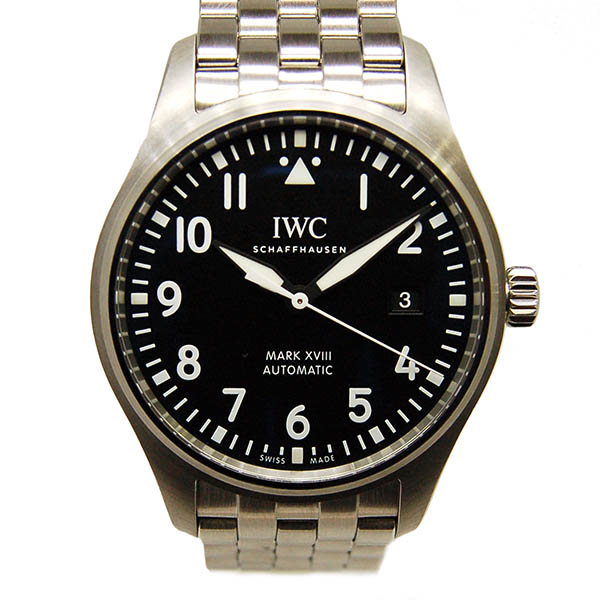 IWC　パイロットウォッチ　マーク18　IW327011　ブラック　USED　中古