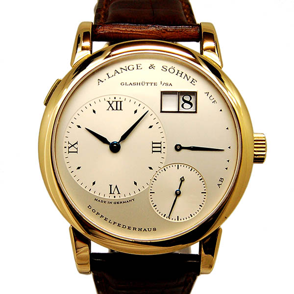 ランゲ＆ゾーネ　A.LANGE&SOHNE　ランゲ1　101.022　18KYG　シルバー　38mm　手巻き　USED　中古