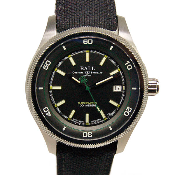 ボールウォッチ　BALL　エンジニアII  マグニートーS　NM3022C-N1CJ-BK　 ブラック　SS　42mm　USED　中古