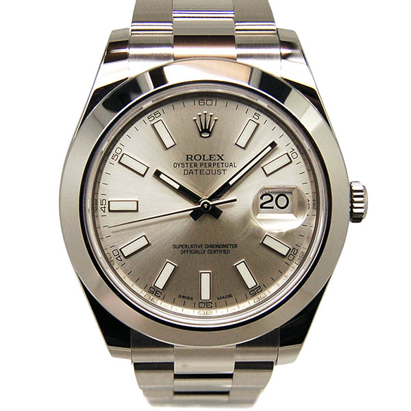 ロレックス　ROLEX　デイトジャスト2　Ref.116300　シルバー　メンズ　41mm　SS　国内正規品　未使用品
