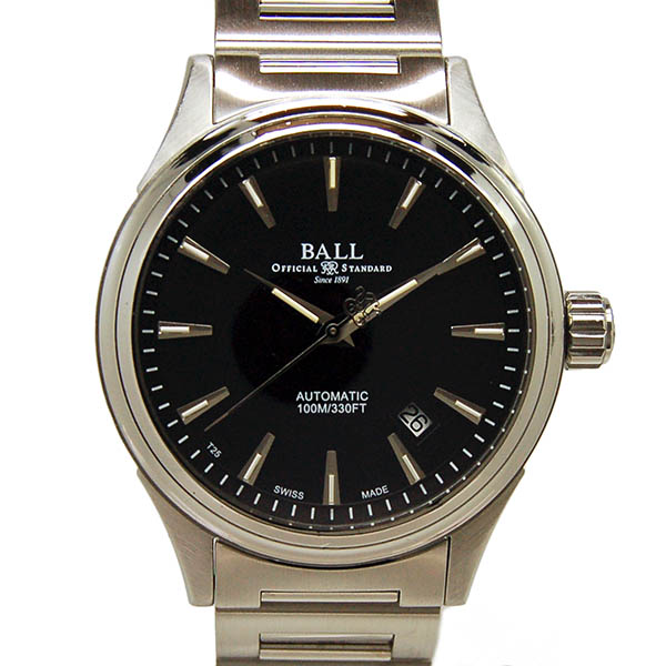 ボールウォッチ　BALL　ストークマン　ヴィクトリー　NM2098C-S3J-BK　40mm　SS　USED　中古