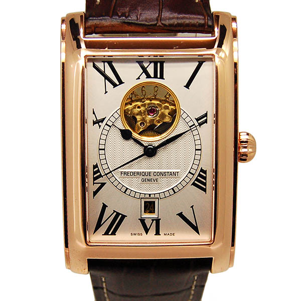 フレデリック・コンスタント　FREDERIQUE CONSTANT　クラシック　カレ　ハートビート&デイト　オートマチック　FC-315MS4C24　シルバー　世界500本限定　未使用品