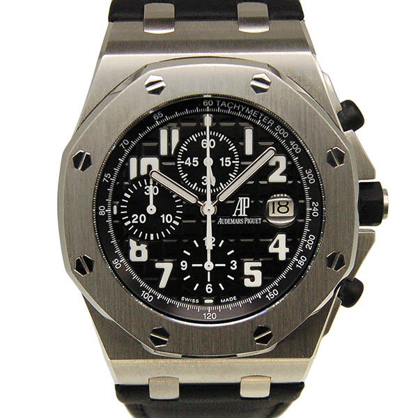 オーデマ・ピゲ　AUDEMARS PIGUET　ロイヤルオーク　オフショアクロノ　26020ST.OO.D001IN.01　自動巻き　42mm　USED　中古