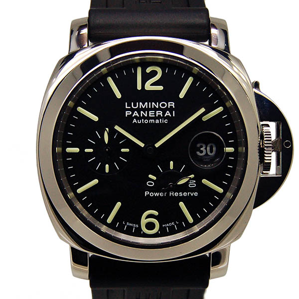 パネライ　PANERAI　ルミノールパワーリザーブ　44mm　PAM00090　ブラック　J番　USED　中古