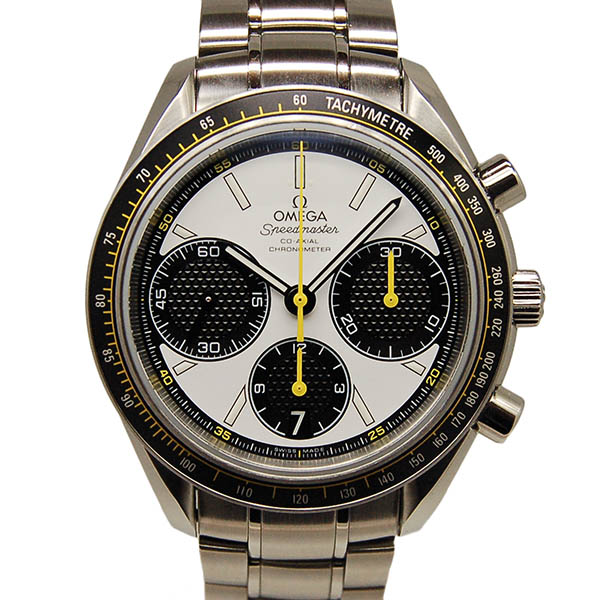 オメガ　OMEGA　スピードマスターレーシング　326.30.40.50.04.001　SS　ホワイト/ブラック　40mm　自動巻　USED　中古