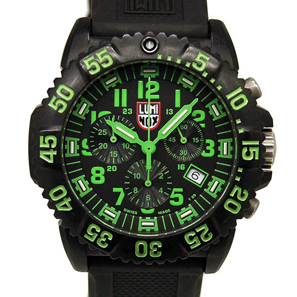 ルミノックス LUMINOX ネイビーシールズ カラーマーク クロノグラフ  