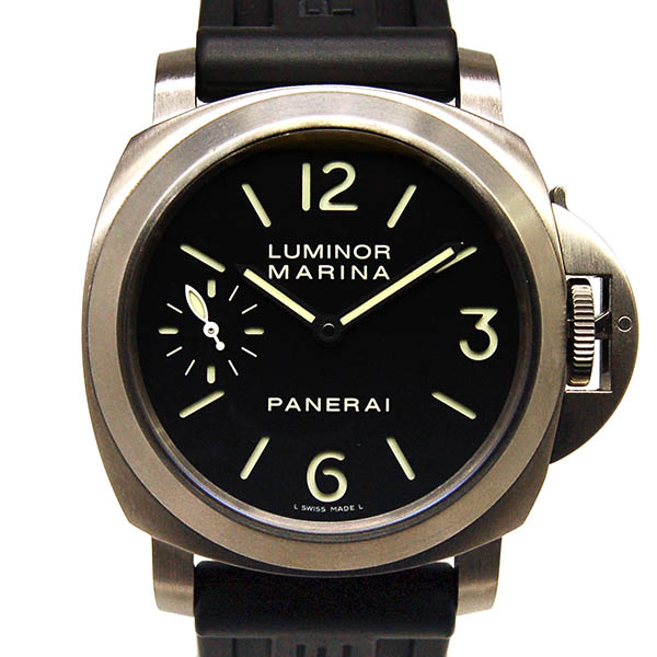 パネライ PANERAI ルミノールマリーナ PAM00177 44mm 手巻き チタン