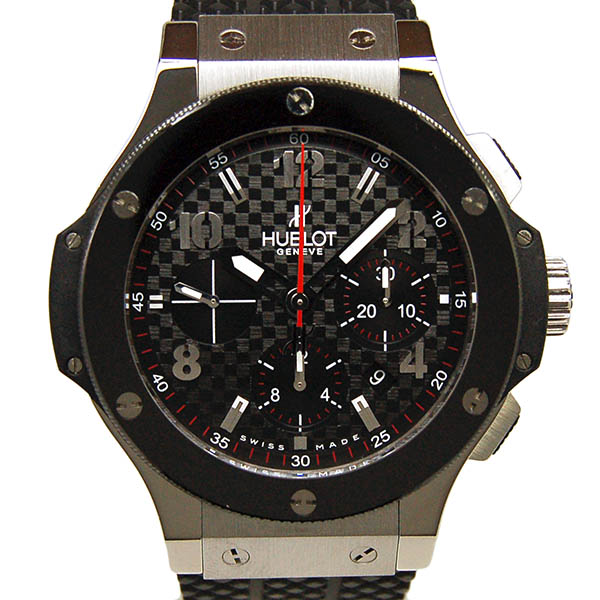 ウブロ　HUBLOT　ビッグバン　301.SB.131.RX　44mm　ブラック　セラミックベゼル　自動巻　USED　中古