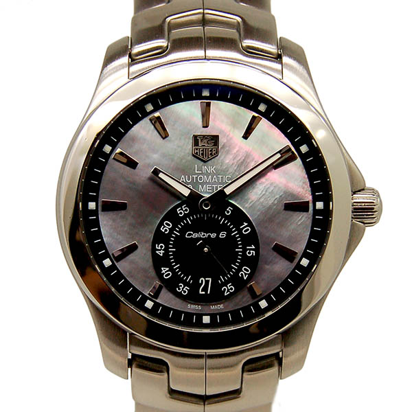 タグホイヤー　TAG HEUER　リンク　キャリバー6　WJF211K.BA0570　ブラックシェル　日本300本限定　39mm　USED　中古