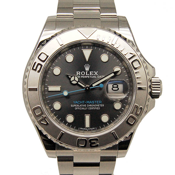 ロレックス　ROLEX　ヨットマスター　ダークロジウム　116622　40mm　国内正規品　USED　中古