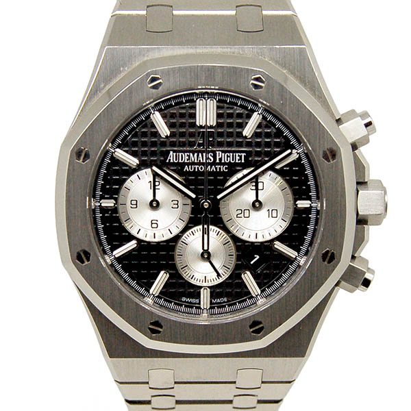 オーデマ・ピゲ　AUDEMARS PIGUET　ロイヤルオーク　クロノグラフ　26331ST.OO.1220ST.02　SS　41mm　ブラック/シルバー　USED　中古