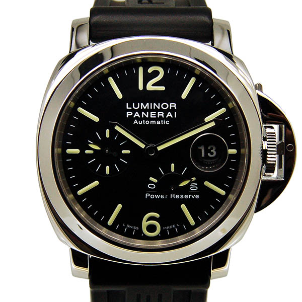 パネライ　PANERAI　ルミノールパワーリザーブ　44mm　PAM00090　ブラック　K番　USED　中古