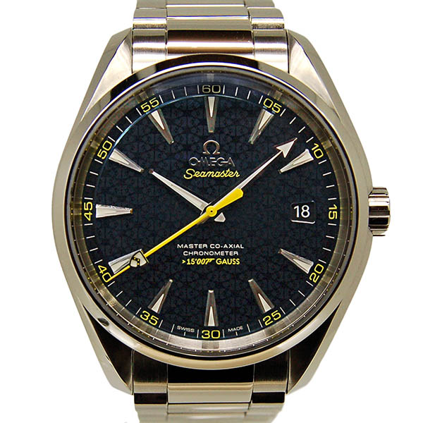 オメガ　OMEGA　シーマスター アクアテラ 007 ジェームズボンド リミテッドエディション　231.10.42.21.03.004　世界15007本限定　SS　USED　中古
