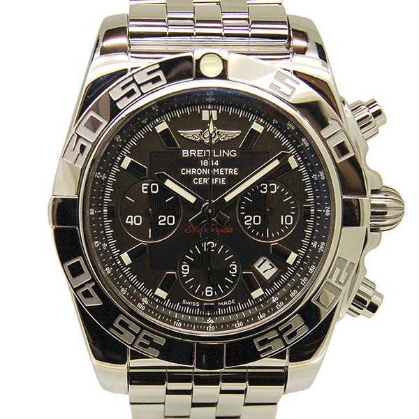 ブライトリング　BREITLING　クロノマット44　A011M24PA　カーボンブラック　SS　44mm　USED　中古