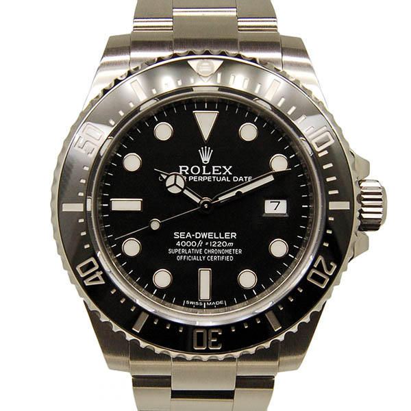 ロレックス　ROLEX　シードゥエラー4000　116600　SS　ブラック　生産終了　鏡面バックル　USED　中古