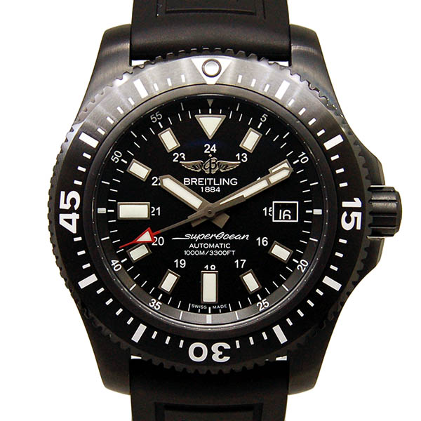 ブライトリング　BREITLING　スーパーオーシャン 44　スペシャル　M192B92VPR　44m　ラバーベルト　USED　中古